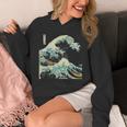 Katsushika Hokusai The Great Wave Off Kanagawa パーカー