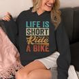 Life Ishort Ride A Bike Motorcycle Rider 長袖tシャツ パーカー