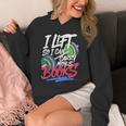 Lift So I Can Carry More Books Lovers Gym Reader Unisex Hoodie