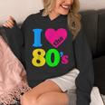 I Love The 80'S 80年代パーティードレスレトロ1980年代テーマ パーカー