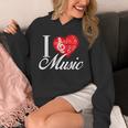 I Love Music D001-0095A パーカー