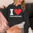 I Love Philippines I Heart Philippines 家族旅行 パーカー