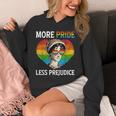 More Pride Less Prejudice Pride Month Lgbtq ゲイ レズビアン パーカー
