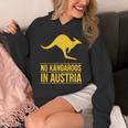 No Kangaroos In Austria パーカー