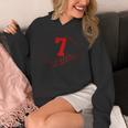 Number 7 Years Baseball 7TH Birthday Unisex Hoodie