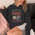 Once Upon A Time There Was A Girl Loved Soccer And Books Unisex Hoodie