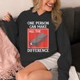 One Person Can Make A Difference Tiananmen タンクマン パーカー