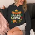 Papacito Family Sombrero Cinco De Mayo Mexican Dad Father Hoodie