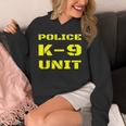 Police K-9ユニット ドッグハンドラー オンデューティー K9 チームオフィサー タクティカル パーカー