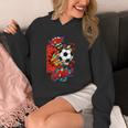Pow Goal Comic Book Pop Art Brick Wall Smash Soccer Unisex Hoodie