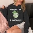 Pretend I Am A Cantaloupe メロン コスチューム マスクメロン パーカー