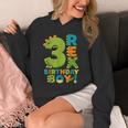 Rawr I'm 3 Three Rex Dinosaur 3Rd Birthday Boy Party パーカー