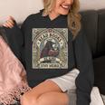 Read Books Be Kind Stay Weird Raven Tarot Reading Coffee Unisex Hoodie