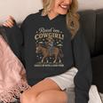 Read 'Em Cowgirl Saddle Up With A Good Book Rodeo Bookworm Unisex Hoodie