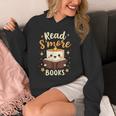 Read S'More Books Reading Campfire Camping Unisex Hoodie
