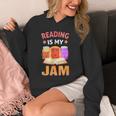 Reading Is My Jam I Love To Read Books Unisex Hoodie