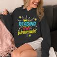 Reading Is My Superpower Book Nerds & Geeks Unisex Hoodie Reading Is My Superpower Book Nerds & Geeks Unisex Hoodie