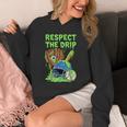 Spooky Zombie Respect The Drip Baseball Halloween Unisex Hoodie Spooky Zombie Respect The Drip Baseball Halloween Unisex Hoodie