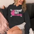 Strike Out Cancer Breast Cancer Awareness Baseball Warrior Unisex Hoodie Strike Out Cancer Breast Cancer Awareness Baseball Warrior Unisex Hoodie