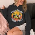 Thick Thighs Witch Vibes Spell Book And Potions Unisex Hoodie