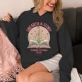 Unearth a Story 2026 Summer Reading Program Flowers Book Unisex Hoodie Unearth a Story 2026 Summer Reading Program Flowers Book Unisex Hoodie