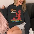 Yeah Sure I'Ll Just Feed All You Fckers Book Lover Quote Unisex Hoodie
