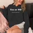 Yes Or No Do You Like Me 面白い服tシャツ パーカー