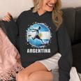 アルゼンチン選手のためのアルゼンチンシャツ レトロ ボーイズ アルゼンチン パーカー