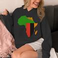 ザンビア国旗 アフリカ 大陸 シルエット ザンビアンへのギフト 長袖tシャツ パーカー