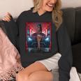 セクシーガールグラフィックtシャツ セクシービキニモデル&エキゾチックカー パーカー