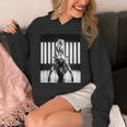 セクシーガールグラフィックtシャツ セクシーブロンドブーティモデルバイカーベイブ パーカー