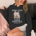 パーソナルストーカー犬ノーリッチテリア私はあなたに従います Norwich Terrier Dog パーカー