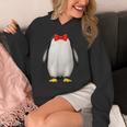 ペンギン コスチューム かわいい 蝶ネクタイ おもしろい 動物 ハロウィン 男性 子供 パーカー