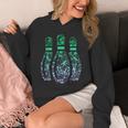ボウリングピンtシャツ ボウラー用 パーカー