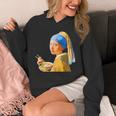 ラーメン 面白いtシャツ おもしろ ネタ フェルメール メンズ 面白い 服 おもしろグッズ グルメ 食べ物 パーカー