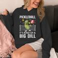 面白いピックルボールtシャツ It's Kind Of A Big Dill パドルボール パーカー