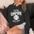 面白い野球審判シャツ メンズ I Am The Umpire パーカー