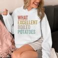 Book Lover Austen Literature What Excellent Boiled Potatoes Unisex Hoodie
