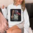 Cool Dollar Bill Guy With Cap And Baseball Costume Premium Tri-Blend Unisex Hoodie