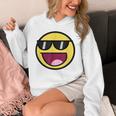 Cool Epic Face サングラス グラフィック シェード ファニー ミーム パーカー