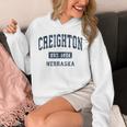 Creighton ネブラスカne ビンテージアスレチックスポーツデザイン パーカー