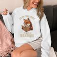 Life’s Too Short To Not Be Reading Cute Fox Book Lover Premium Tri-Blend Unisex Hoodie