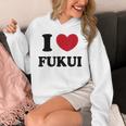 I Love Fukui 福井が大好き パーカー