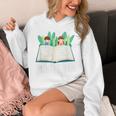 Montessori Learning Teacher Student Reading Books For Men Women Kids Unisex Hoodie