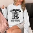 Old Hippies Don't Die They Turn Into Crazy Grandpas パーカー