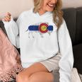コロラド州旗バッファローtシャツ 美しいネイティブコロラドtシャツ パーカー
