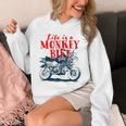 モンキーバイクバイク パーカー