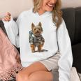 ヨークシャーテリア 犬 グラフィック ペット ヨークシャーテリア パーカー