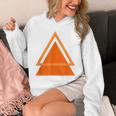 三角形抽象幾何学デザインtシャツ パーカー