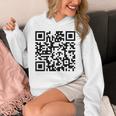 裏面面白いqr Fck You Code 中指言葉 パーカー